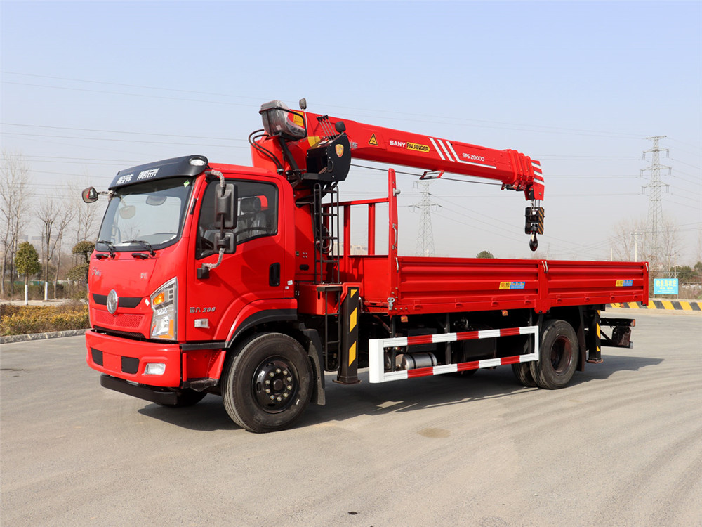 東風(fēng)暢行D1單排單橋三一8噸4節(jié)臂隨車(chē)吊